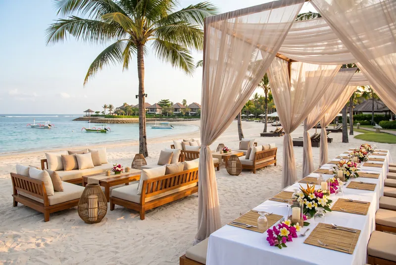 Party planning in Nusa Dua, Bali