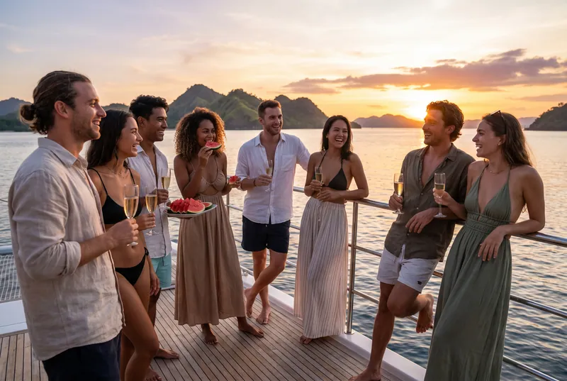 Sunset boat party in Bali — Bali Party Maker