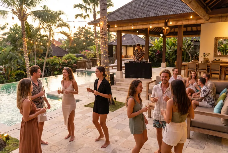 Villa party in Bali — Bali Party Maker
